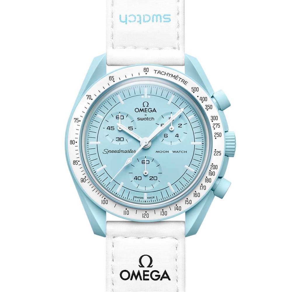 SWATCH x OMEGA BIOCERAMIC MOONSWATCH MISSION TO URANUS, new in box